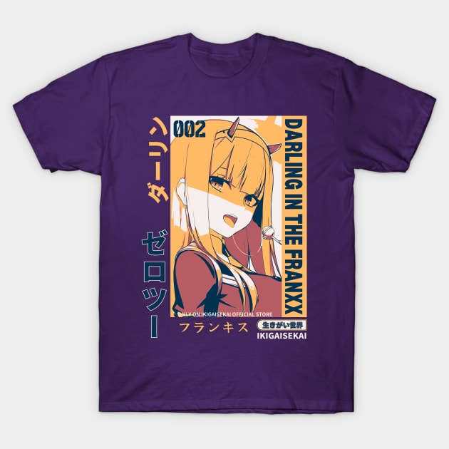 Still Tasting the Lollipop - Zero Two T-Shirt by IKIGAISEKAI